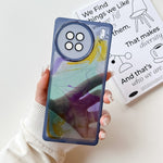 Custodia per telefono in TPU galvanica con pittura a olio, For vivo X80, For vivo X90, For vivo X90 Pro, For vivo X90 Pro+