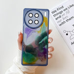 Custodia per telefono in TPU galvanica con pittura a olio, For vivo X80, For vivo X90, For vivo X90 Pro, For vivo X90 Pro+