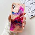 Custodia per telefono in TPU galvanica con pittura a olio, For vivo S10, For vivo S12, For vivo S12 Pro, For vivo iQOO 11
