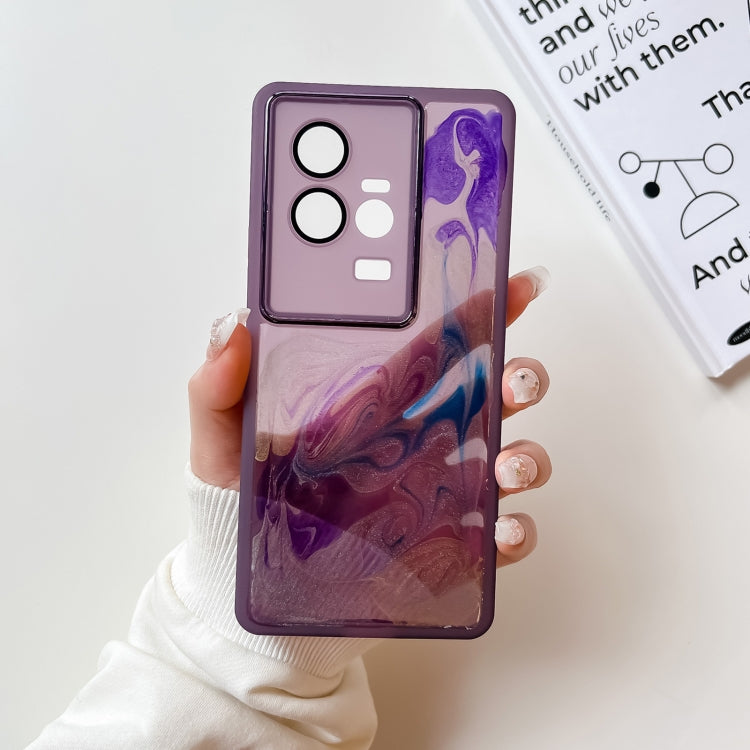 Custodia per telefono in TPU galvanica con pittura a olio, For vivo S10, For vivo S12, For vivo S12 Pro, For vivo iQOO 11