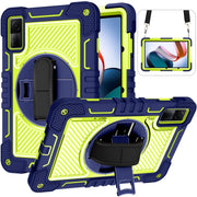 Custodia per tablet in silicone a contrasto PC con rotazione a 360 gradi, For Xiaomi Redmi Pad 10.61