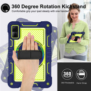 Custodia per tablet in silicone a contrasto PC con rotazione a 360 gradi, For Xiaomi Redmi Pad 10.61