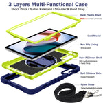Custodia tablet in silicone con rotazione 360° per Xiaomi Redmi P
