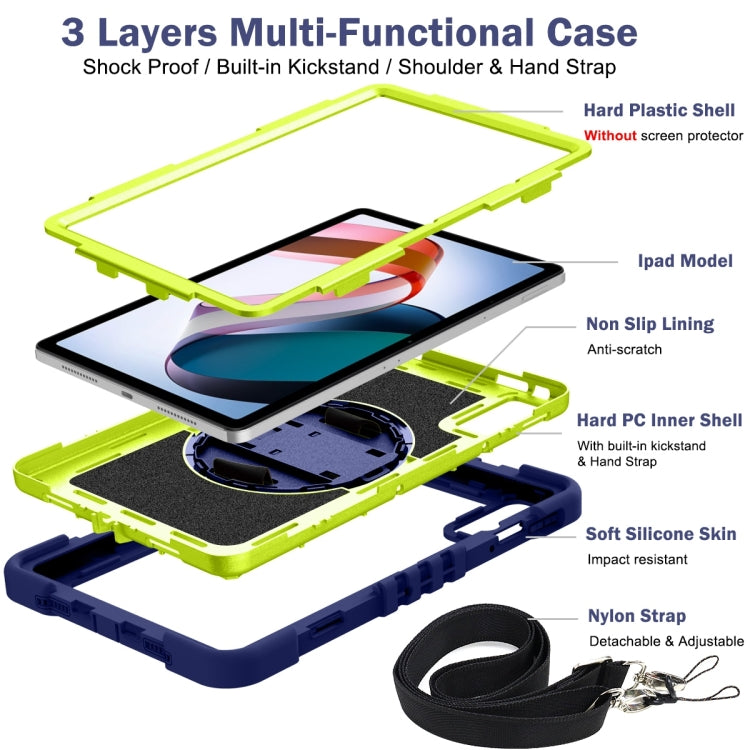 Custodia tablet in silicone con rotazione 360° per Xiaomi Redmi P
