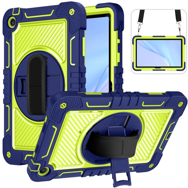 Custodia per tablet in silicone a contrasto PC con rotazione a 360 gradi, For Huawei MatePad SE 11, For Huawei MatePad 11.5 2023, For Huawei MatePad 11 2023, For Huawei MatePad SE 10.4