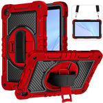 Custodia per tablet in silicone a contrasto PC con rotazione a 360 gradi, For Huawei MatePad SE 11, For Huawei MatePad 11.5 2023, For Huawei MatePad 11 2023, For Huawei MatePad SE 10.4