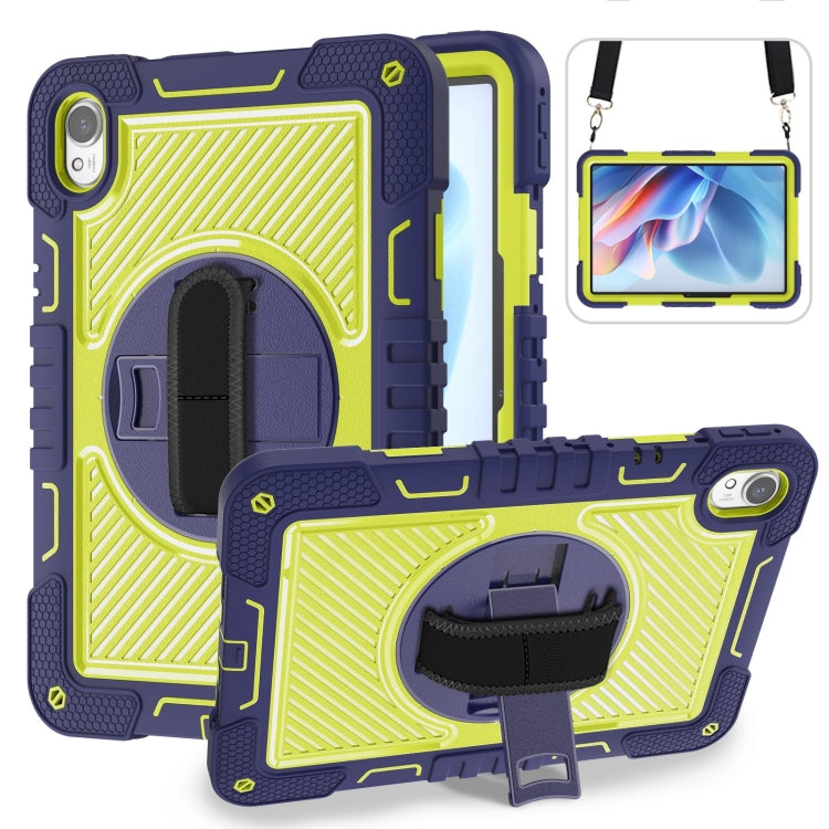 Custodia per tablet in silicone a contrasto PC con rotazione a 360 gradi, For Huawei MatePad SE 11, For Huawei MatePad 11.5 2023, For Huawei MatePad 11 2023, For Huawei MatePad SE 10.4