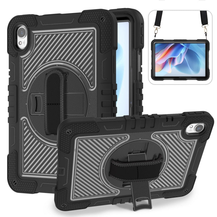 Custodia per tablet in silicone a contrasto PC con rotazione a 360 gradi, For Huawei MatePad SE 11, For Huawei MatePad 11.5 2023, For Huawei MatePad 11 2023, For Huawei MatePad SE 10.4
