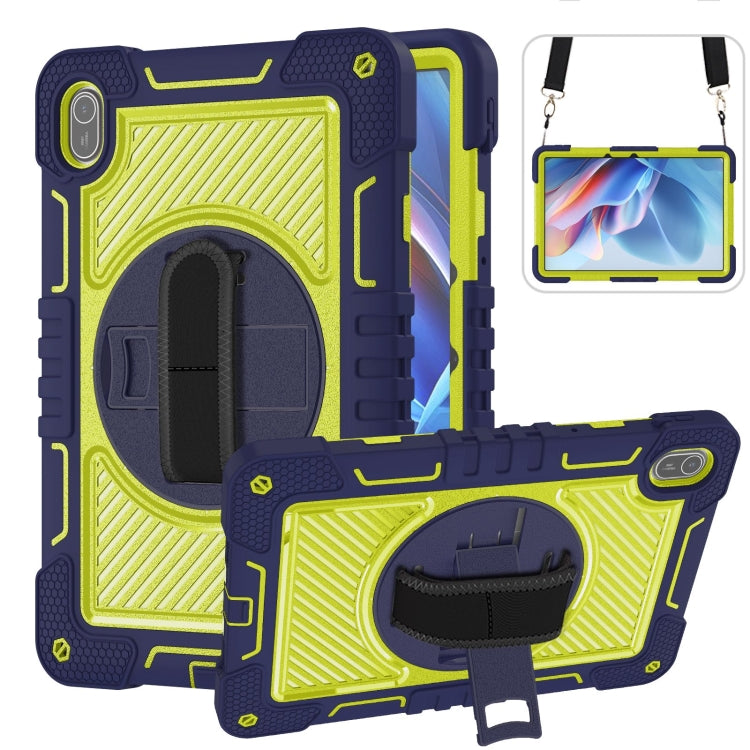 Custodia per tablet in silicone a contrasto PC con rotazione a 360 gradi, For Huawei MatePad SE 11, For Huawei MatePad 11.5 2023, For Huawei MatePad 11 2023, For Huawei MatePad SE 10.4