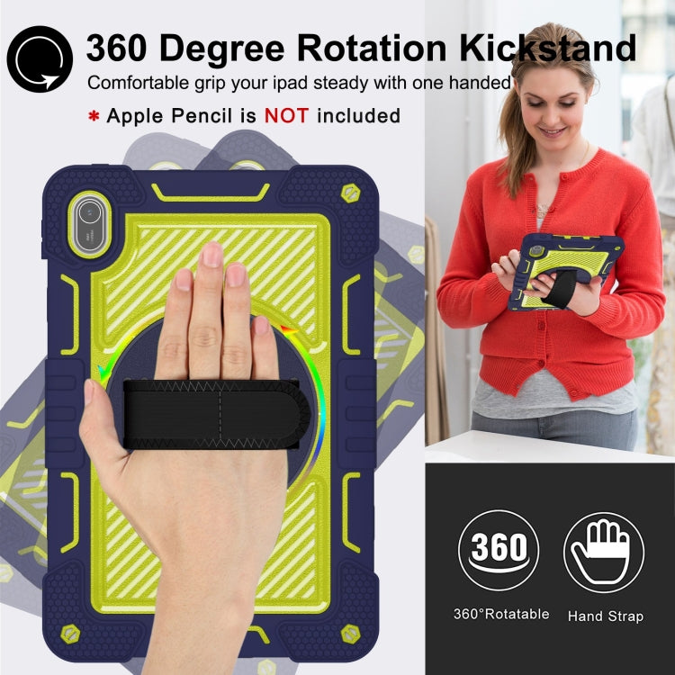 Custodia per tablet in silicone a contrasto PC con rotazione a 360 gradi, For Huawei MatePad SE 11, For Huawei MatePad 11.5 2023, For Huawei MatePad 11 2023, For Huawei MatePad SE 10.4
