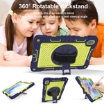 Custodia per tablet in silicone a contrasto PC con rotazione a 360 gradi, For Huawei MatePad SE 11, For Huawei MatePad 11.5 2023, For Huawei MatePad 11 2023, For Huawei MatePad SE 10.4