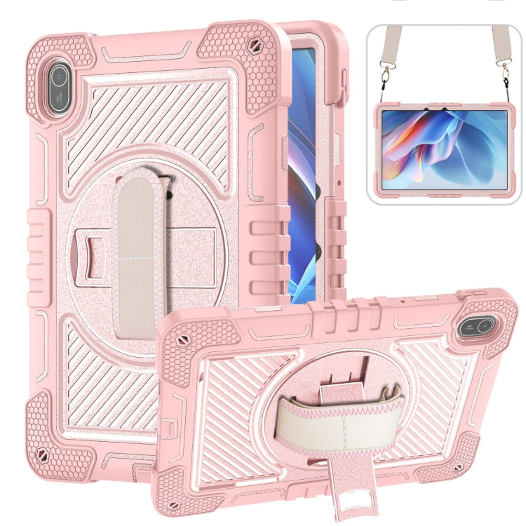 Custodia per tablet in silicone a contrasto PC con rotazione a 360 gradi, For Huawei MatePad SE 11, For Huawei MatePad 11.5 2023, For Huawei MatePad 11 2023, For Huawei MatePad SE 10.4
