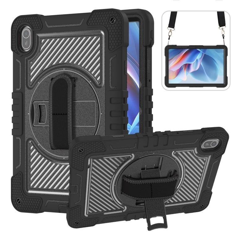Custodia per tablet in silicone a contrasto PC con rotazione a 360 gradi, For Huawei MatePad SE 11, For Huawei MatePad 11.5 2023, For Huawei MatePad 11 2023, For Huawei MatePad SE 10.4