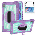 Custodia per tablet in silicone a contrasto PC con rotazione a 360 gradi, For Huawei MatePad SE 11, For Huawei MatePad 11.5 2023, For Huawei MatePad 11 2023, For Huawei MatePad SE 10.4