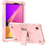 Custodia per tablet PC ibrido in silicone antiurto con supporto, For TCL Tab 10 5G, For TCL Tab 8 LE