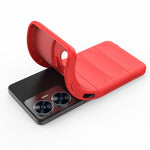 Magic Shield TPU + custodia per telefono in flanella, For Realme C55 4G