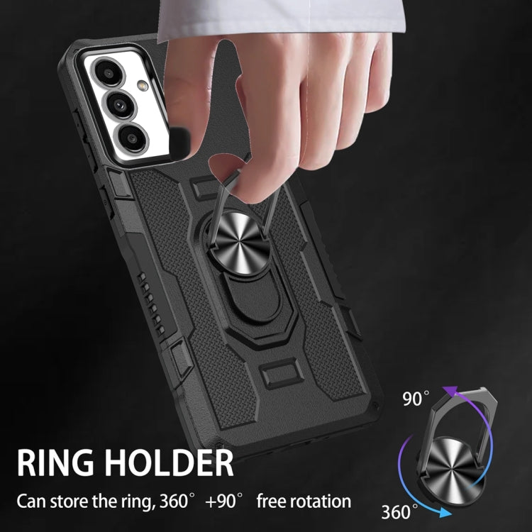 Custodia ibrida con anello per Samsung Galaxy A13 5G