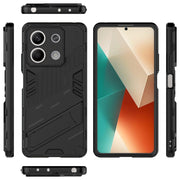 Punk Armor 2 in 1 PC + custodia per telefono in TPU, For Xiaomi Redmi Note 13 5G, For Xiaomi Redmi Note 13 Pro+ 5G, For Xiaomi Redmi Note 13 Pro 5G