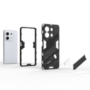 Punk Armor 2 in 1 PC + custodia per telefono in TPU, For Xiaomi Redmi Note 13 5G, For Xiaomi Redmi Note 13 Pro+ 5G, For Xiaomi Redmi Note 13 Pro 5G