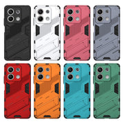 Punk Armor 2 in 1 PC + custodia per telefono in TPU, For Xiaomi Redmi Note 13 5G, For Xiaomi Redmi Note 13 Pro+ 5G, For Xiaomi Redmi Note 13 Pro 5G