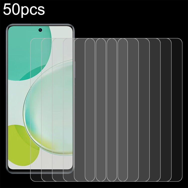 50 pellicole in vetro temperato 0,26 mm 9H 2,5D, For Huawei nova Y71 (50 PCS), For Huawei Enjoy 60 Pro (50 PCS)