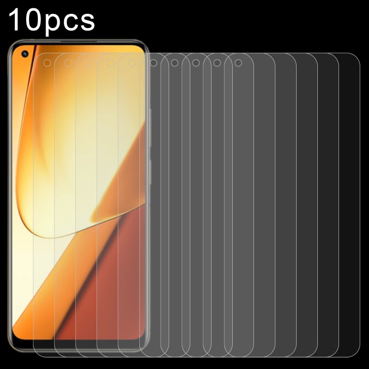 Pellicola in vetro temperato 10 pezzi 0,26 mm 9H 2,5D, For Realme 12 / C75, For Realme C65s, For Realme Narzo 70 / Narzo 70 Turbo, For Realme Narzo 70x / 13, For Realme C67 4G / 12 Lite, For Realme P1, For Realme Narzo 70 Pro, For Realme V50s          ...