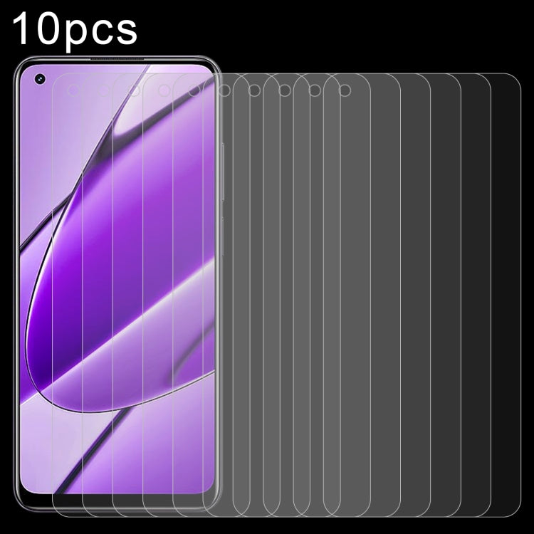 Pellicola in vetro temperato 10 pezzi 0,26 mm 9H 2,5D, For Realme 12 / C75, For Realme C65s, For Realme Narzo 70 / Narzo 70 Turbo, For Realme Narzo 70x / 13, For Realme C67 4G / 12 Lite, For Realme P1, For Realme Narzo 70 Pro, For Realme V50s          ...