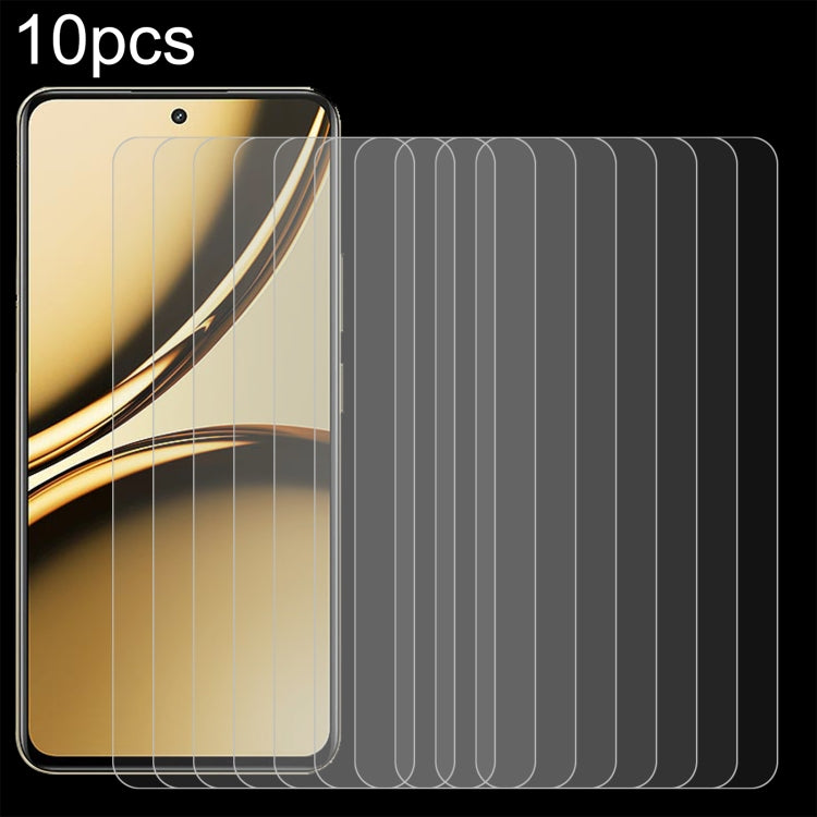 Pellicola in vetro temperato 10 pezzi 0,26 mm 9H 2,5D, For Realme 12 / C75, For Realme C65s, For Realme Narzo 70 / Narzo 70 Turbo, For Realme Narzo 70x / 13, For Realme C67 4G / 12 Lite, For Realme P1, For Realme Narzo 70 Pro, For Realme V50s          ...