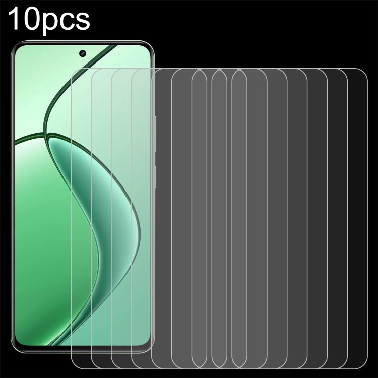 Pellicola in vetro temperato 10 pezzi 0,26 mm 9H 2,5D, For Realme 12 / C75, For Realme C65s, For Realme Narzo 70 / Narzo 70 Turbo, For Realme Narzo 70x / 13, For Realme C67 4G / 12 Lite, For Realme P1, For Realme Narzo 70 Pro, For Realme V50s          ...