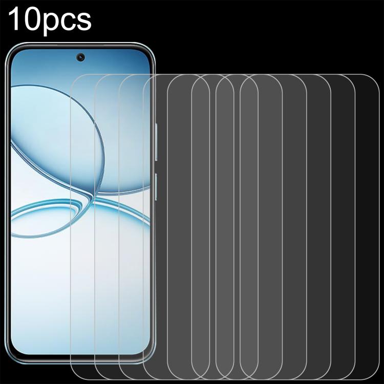 Pellicola in vetro temperato 10 pezzi 0,26 mm 9H 2,5D, For Realme P4R 5G, For Realme C100i 4G, For Realme C100x 4G, For Realme C100 5G, For Realme C100 4G, For Realme Narzo 100 Lite 5G, For Realme P3 Lite 5G / 4G, For Realme P4 Lite 5G                 ...