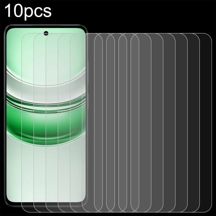 Pellicola in vetro temperato 10 pezzi 0,26 mm 9H 2,5D, For Realme P4R 5G, For Realme C100i 4G, For Realme C100x 4G, For Realme C100 5G, For Realme C100 4G, For Realme Narzo 100 Lite 5G, For Realme P3 Lite 5G / 4G, For Realme P4 Lite 5G                 ...
