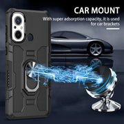 Custodia per telefono ibrida con armatura porta anello, For Xiaomi Redmi 12C 4G, For Xiaomi Redmi Note 12 5G Global, For Xiaomi Redmi Note 12 Pro Global