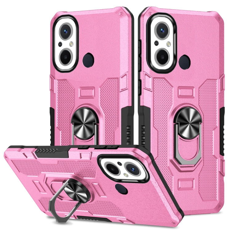 Custodia ibrida TPU con anello per Xiaomi Redmi 12C