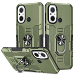 Custodia ibrida TPU con anello per Xiaomi Redmi 12C