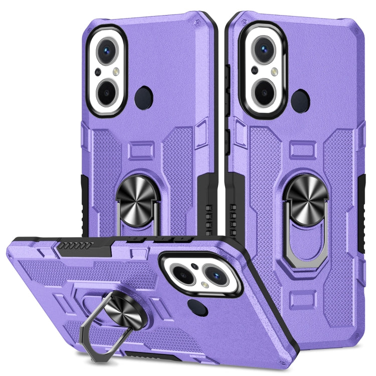 Custodia ibrida TPU con anello per Xiaomi Redmi 12C