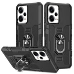 Custodia ibrida TPU con anello per Xiaomi Redmi 12C