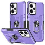 Custodia ibrida TPU con anello per Xiaomi Redmi 12C