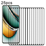 Pellicola in vetro temperato a schermo intero con bordo curvo 25 pezzi, For Realme 11 Pro (25pcs)