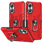 Custodia per telefono ibrida con armatura porta anello, For OPPO A17