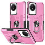 Custodia per telefono ibrida con armatura porta anello, For vivo Y02, For vivo V27e, For vivo V27