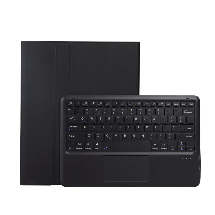 AV12-A Custodia per tablet in pelle con tastiera Bluetooth divisa ultrasottile con touchpad, AV12-A