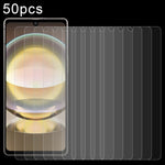 50 pellicole in vetro temperato 0,26 mm 9H 2,5D, For Sharp Aquos wish6, For Sharp Aquos R11, For Sharp Aquos Sense10, For Sharp Basio Active2, For Sharp Aquos wish5, For Sharp  Aquos wish2, For Sharp Basio Active3, For Sharp Aquos Sense9 Plus          ...