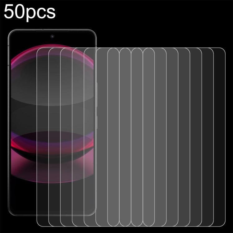 50 pellicole in vetro temperato 0,26 mm 9H 2,5D, For Sharp Aquos wish6, For Sharp Aquos R11, For Sharp Aquos Sense10, For Sharp Basio Active2, For Sharp Aquos wish5, For Sharp  Aquos wish2, For Sharp Basio Active3, For Sharp Aquos Sense9 Plus          ...