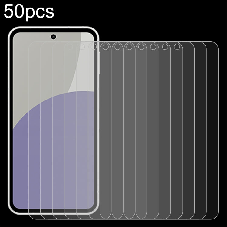 50 pellicole in vetro temperato 0,26 mm 9H 2,5D, For Sharp Aquos wish6, For Sharp Aquos R11, For Sharp Aquos Sense10, For Sharp Basio Active2, For Sharp Aquos wish5, For Sharp  Aquos wish2, For Sharp Basio Active3, For Sharp Aquos Sense9 Plus          ...