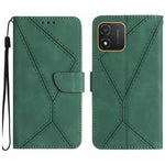 Custodia per telefono in pelle goffrata con cuciture, For Honor 80, For Honor 80 Pro, For Honor X5 4G, For Honor X9a 5G /Magic5 Lite