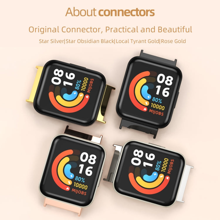 Cinturino per orologio in TPU traspirante con foro piatto Mijobs, For Redmi Watch 3