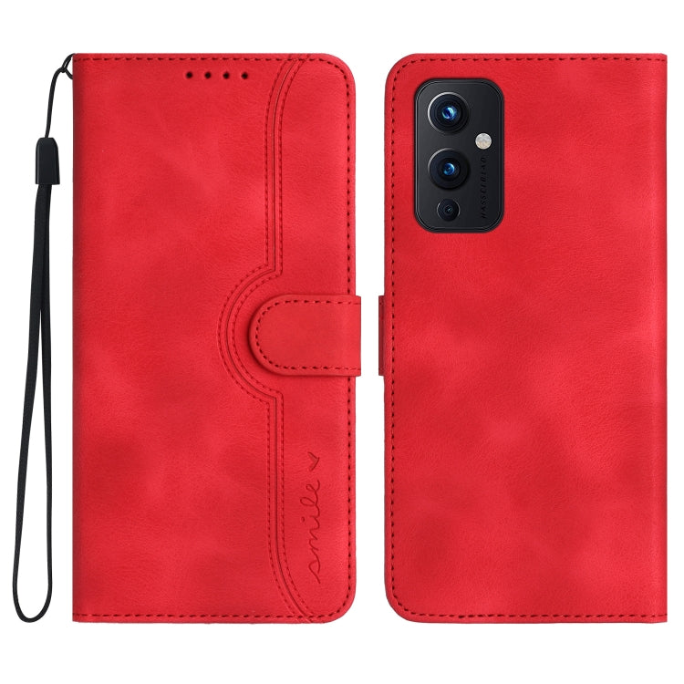 Custodia per cellulare in pelle con motivo a cuore, For OnePlus 9 Pro, For OnePlus 9, For OnePlus 8 Pro