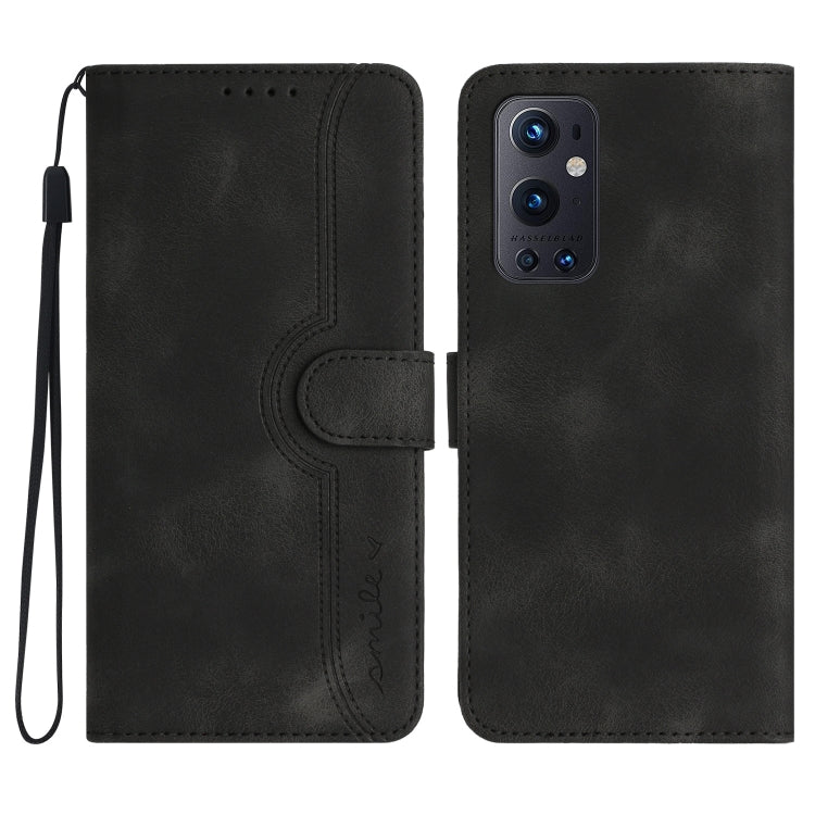 Custodia per cellulare in pelle con motivo a cuore, For OnePlus 9 Pro, For OnePlus 9, For OnePlus 8 Pro