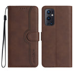 Custodia per cellulare in pelle con motivo a cuore, For OnePlus 9 Pro, For OnePlus 9, For OnePlus 8 Pro
