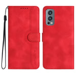 Custodia per cellulare in pelle con motivo a cuore, For OnePlus Ace 5 / 13R Global, For OnePlus 12, For OnePlus Ace 2V, For OnePlus Nord 2 5G